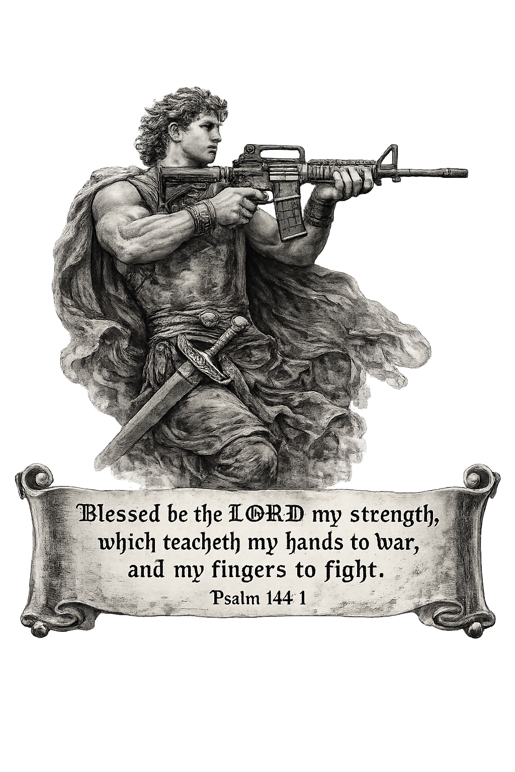 Psalm 144 — Stand Firm Tee