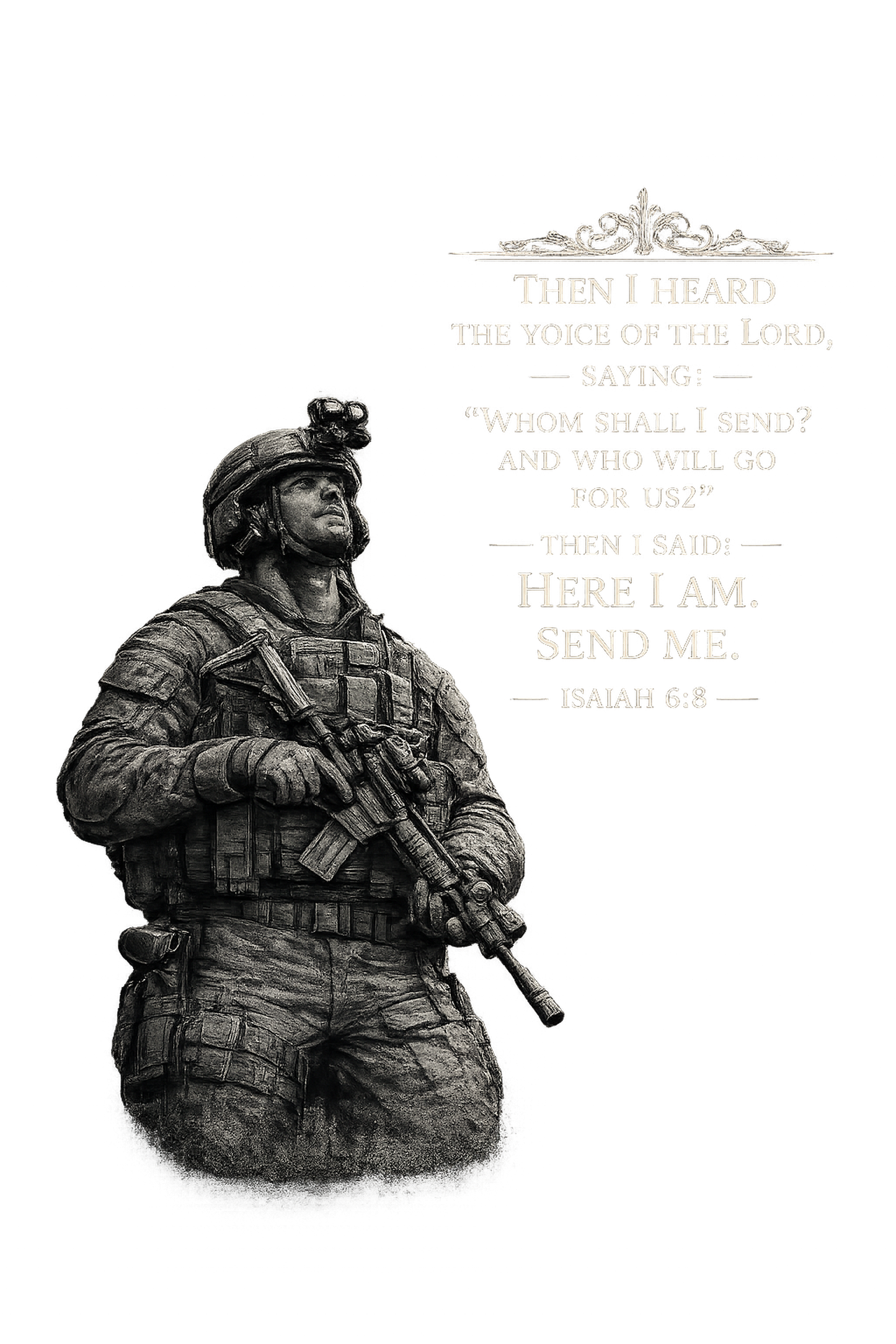 HERE I AM. SEND ME T-shirt
