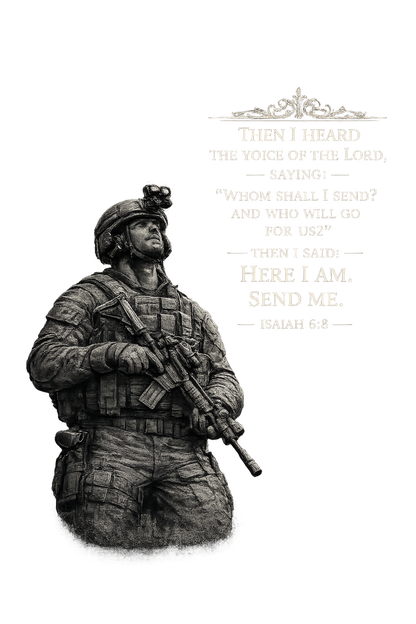 HERE I AM. SEND ME T-shirt